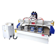 ELE-2015 4 axis cnc router price, wood cnc router with rotary axis, wood cnc router for furniture making